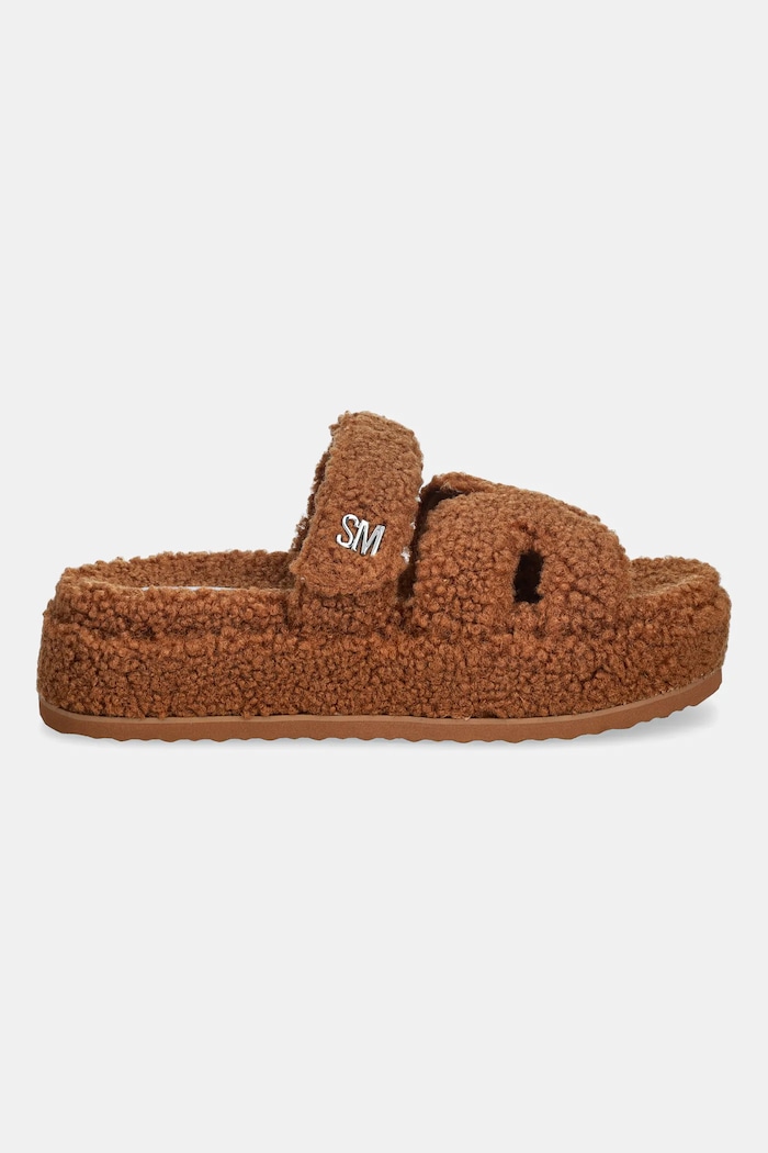 Papuče Steve Madden Bigmissile-F 11004961.280 hnedá AW25