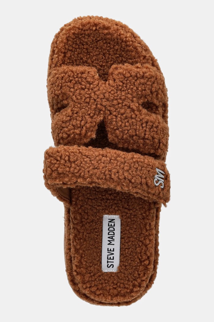 Papuče Steve Madden Bigmissile-F hnedá 11004961.280