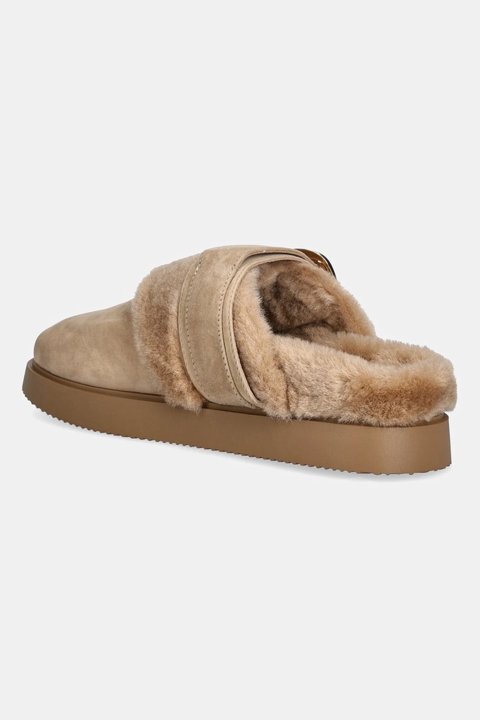 Boty Pantofle Steve Madden Cozy Up 11004964.215 béžová