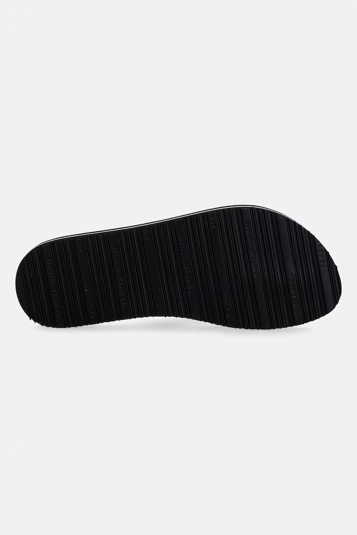 Tommy Hilfiger šľapky dámske TH WEBBING SUMMER SANDAL FW0FW09193 čierna