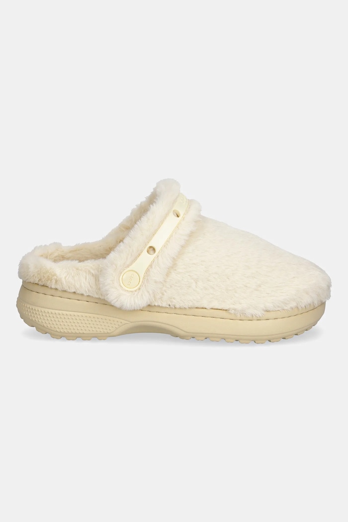 Crocs papuci de casă Classic Unfurgettable Clog 211116.108 bej AW25