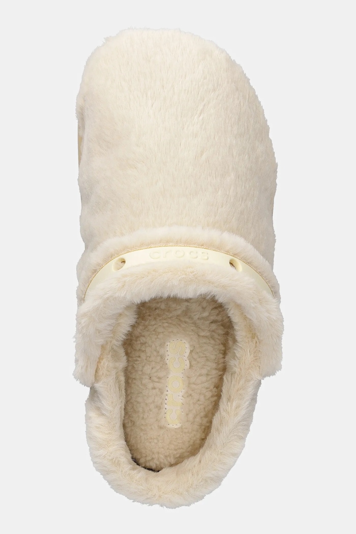 Crocs papuci de casă Classic Unfurgettable Clog bej 211116.108