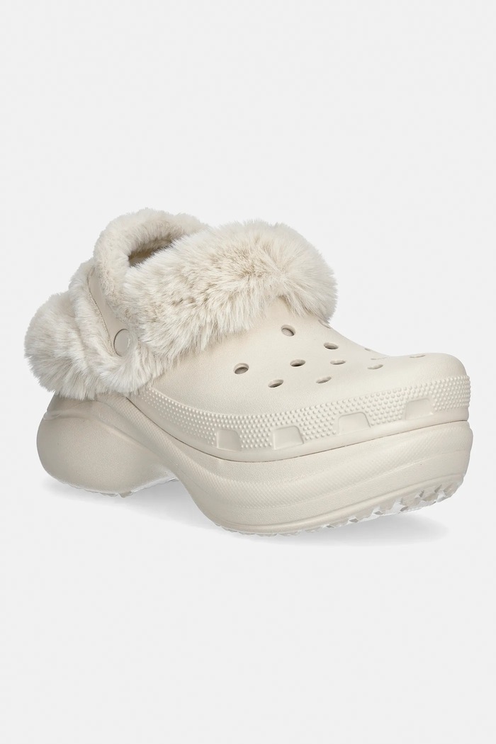 Crocs papucs Bae Lined Clog bézs 211753.160