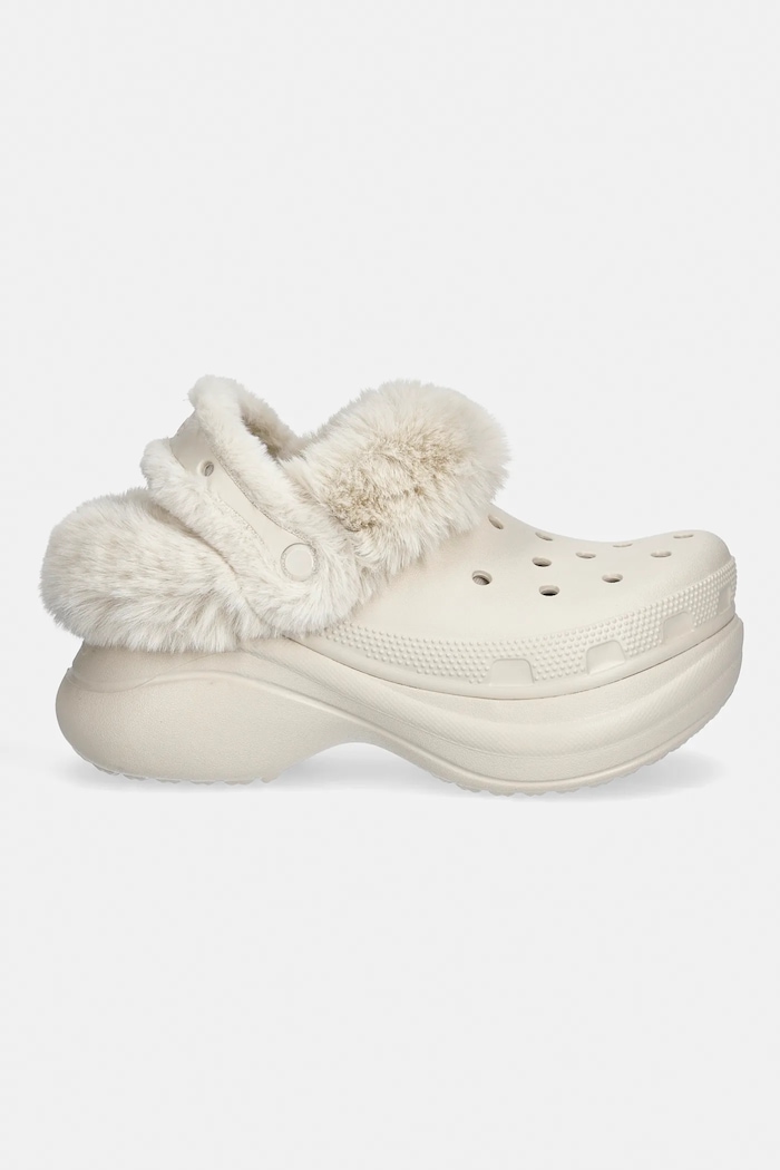 Crocs papucs Bae Lined Clog 211753.160 bézs AW25