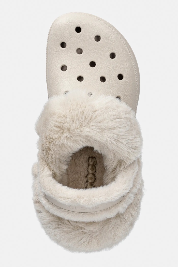 Crocs papucs Bae Lined Clog bézs 211753.160
