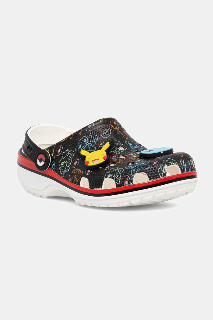 Παντόφλες Crocs Classic Pokemon Print Clog φλατ πολύχρωμο 211343.90H