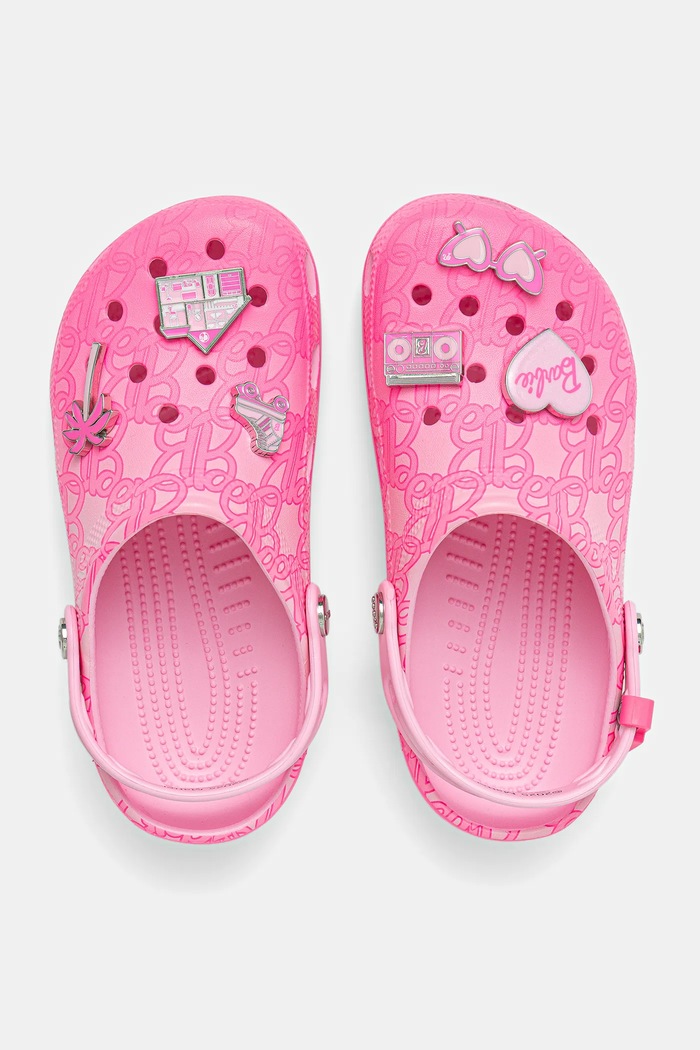 Чехли Crocs Classic Mattel Pink Barbie Clog 211405.90H розов AA00