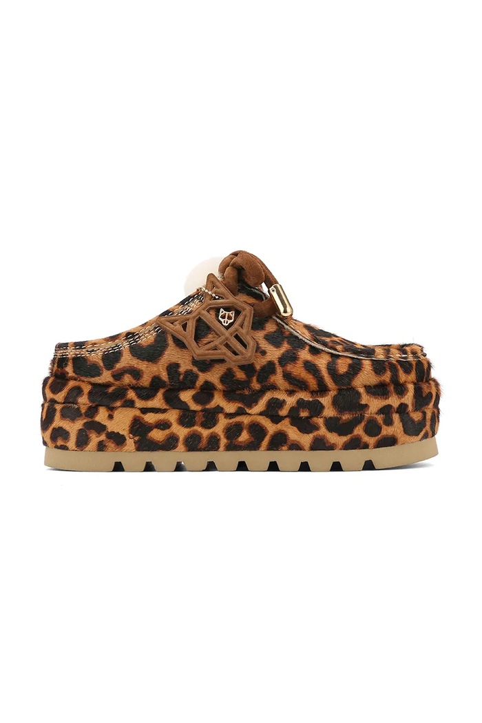 Кожени чехли Naked Wolfe Blizzard кафяв Blizzard.Leopard