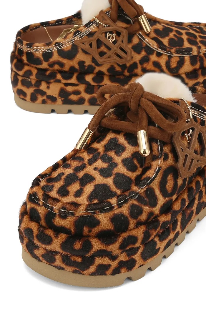 Кожени чехли Naked Wolfe Blizzard кафяв Blizzard.Leopard