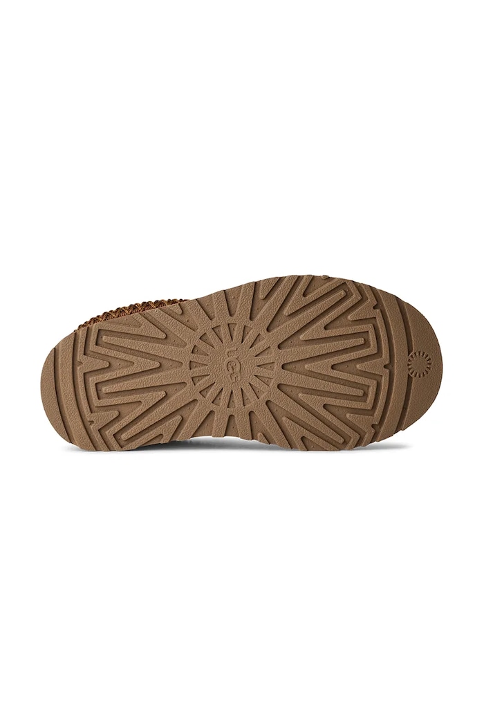 UGG papuci din piele întoarsă TAZZ DAZZLE 1174130K