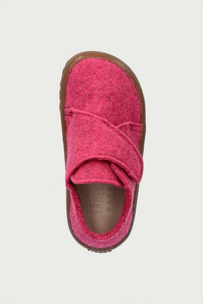 Παντόφλες Παιδικές BAREFOOT WOOLY Froddo G1700420.G.20.24 ροζ