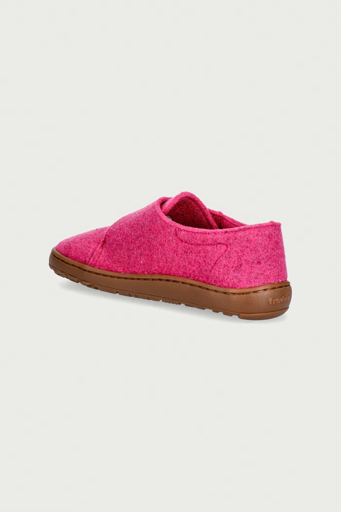 Κοριτσίστικα Froddo Παντόφλες Παιδικές BAREFOOT WOOLY G1700420.G.31.35 ροζ