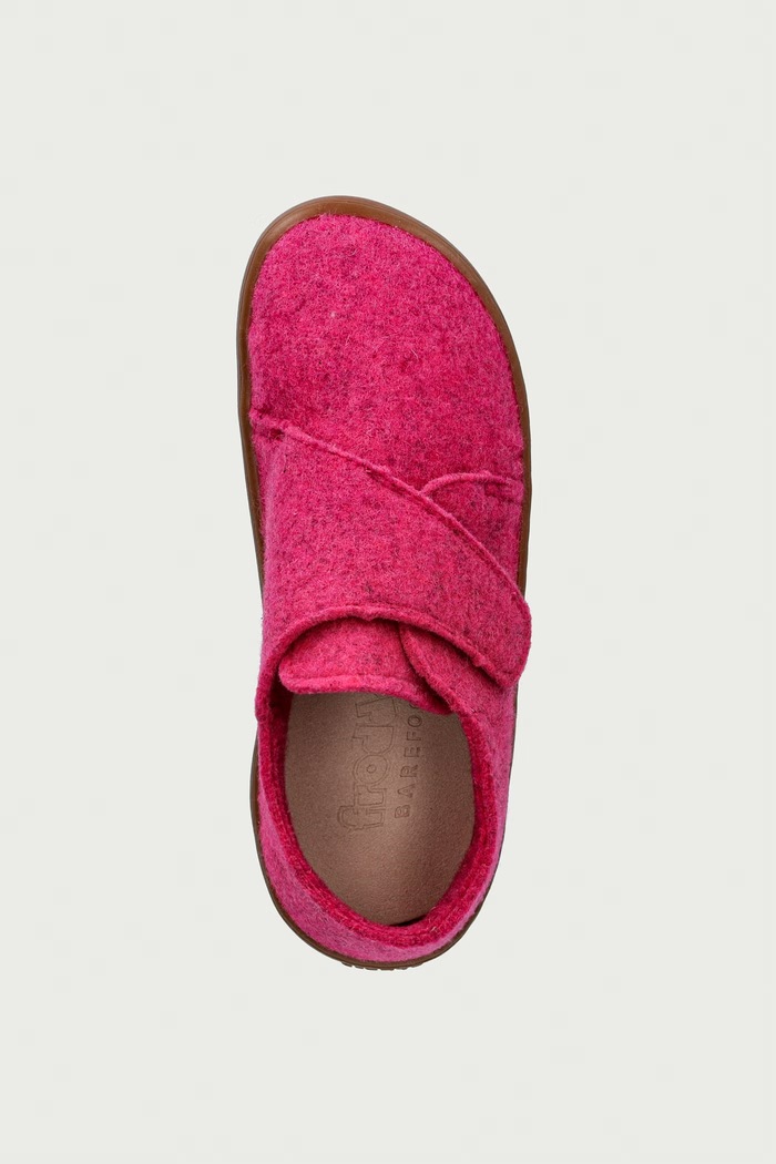 Παντόφλες Παιδικές BAREFOOT WOOLY Froddo G1700420.G.31.35 ροζ