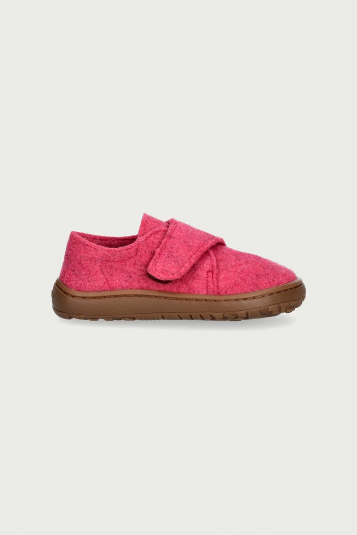 Froddo Detské papuče BAREFOOT WOOLY G1700420 ružová AW25