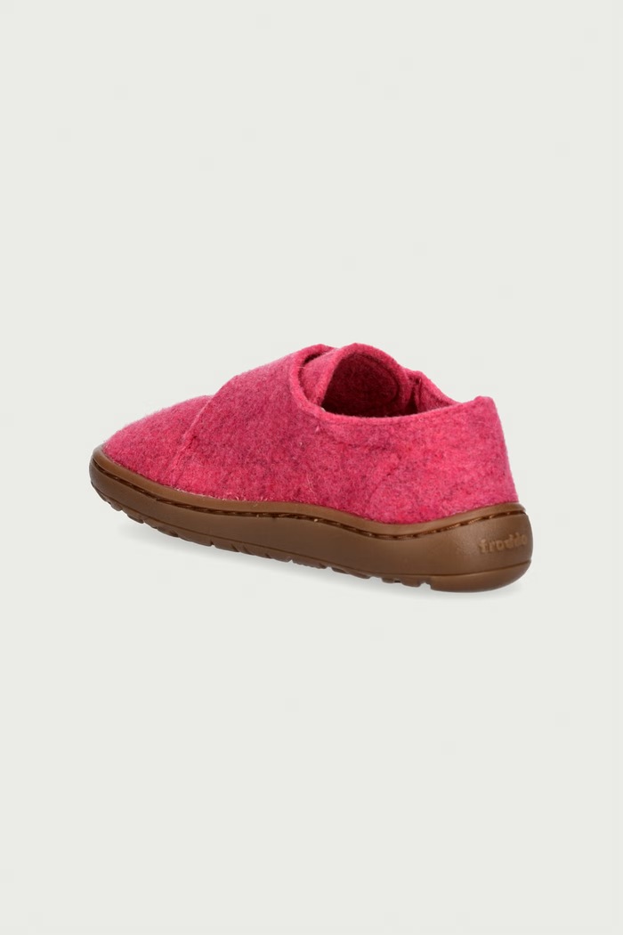 Dievča Froddo Detské papuče BAREFOOT WOOLY G1700420 ružová