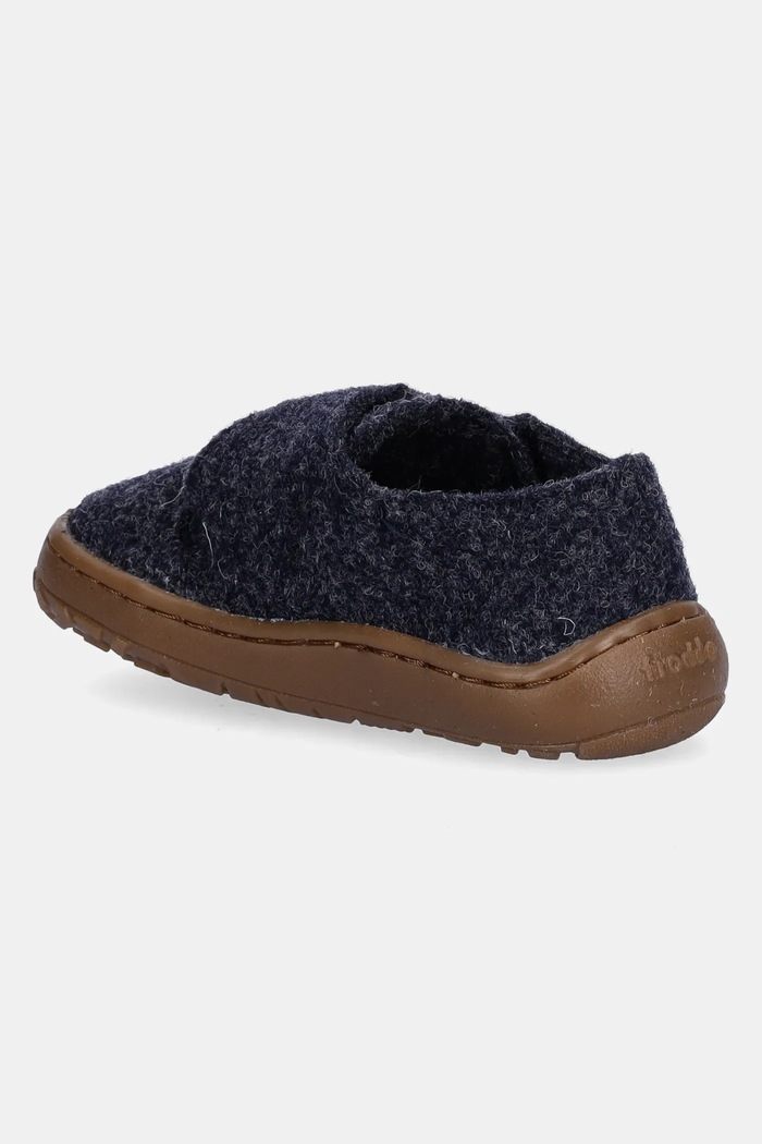 Момче Froddo Детски пантофи Froddo BAREFOOT WOOLY G1700420.20.24 тъмносин