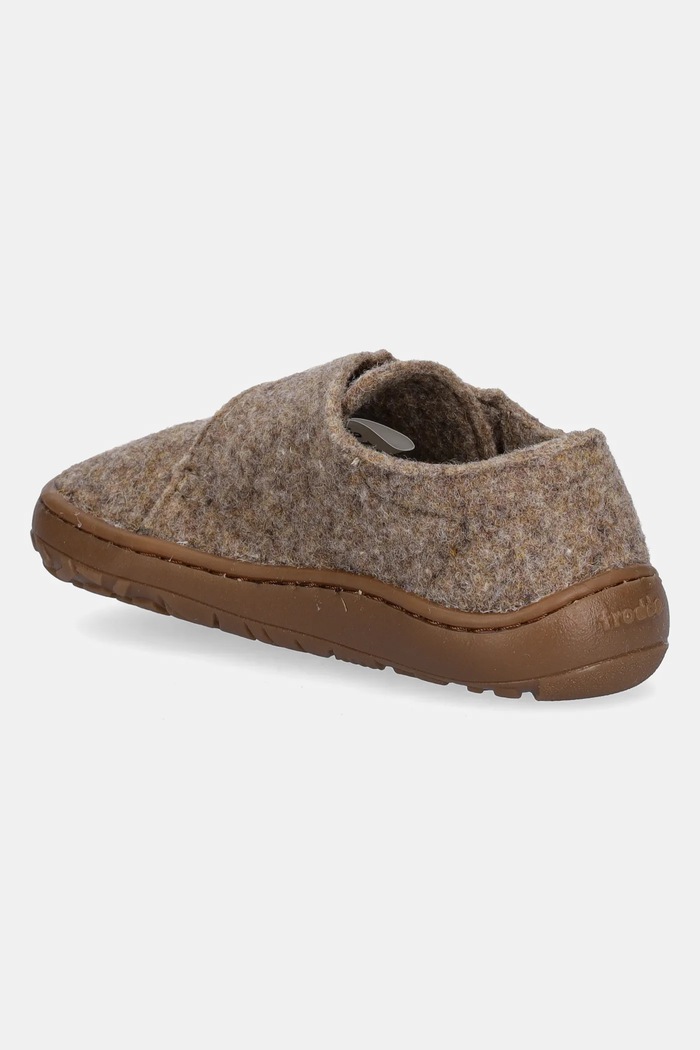 Момче Froddo Детски пантофи Froddo BAREFOOT WOOLY G1700420.20.24 бежов