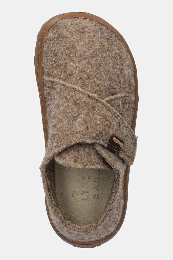 Детски пантофи Froddo BAREFOOT WOOLY Froddo G1700420.20.24 бежов
