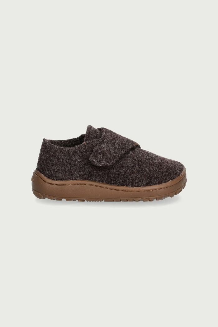 Froddo Detské papuče BAREFOOT WOOLY G1700420.20.24 hnedá AW25