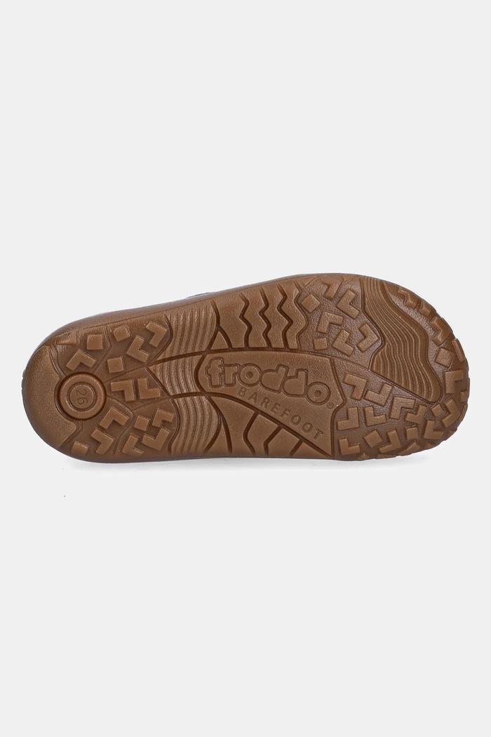 Kapcie dziecięce BAREFOOT WOOLY Froddo niebieski G1700420.25.30