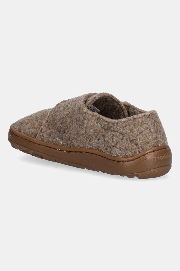 Мальчик Froddo Детские тапки Froddo BAREFOOT WOOLY G1700420.25.30 бежевый