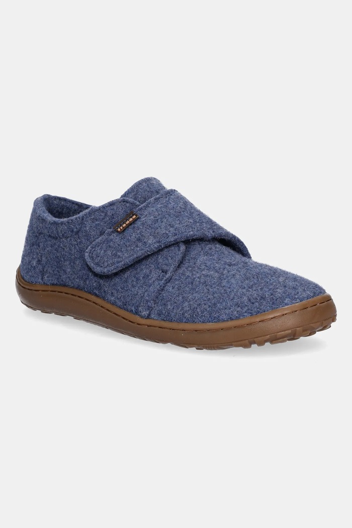 Froddo Kapcie dziecięce BAREFOOT WOOLY niebieski G1700420.31.35