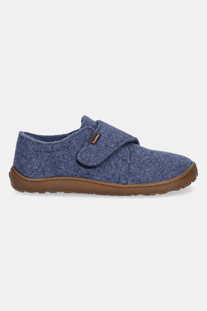 Froddo Kapcie dziecięce BAREFOOT WOOLY G1700420.31.35 niebieski AW25