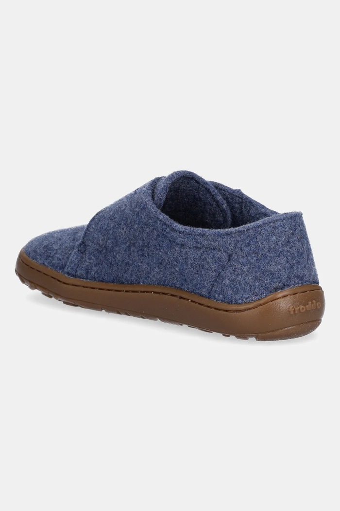 Chłopiec Froddo Kapcie dziecięce BAREFOOT WOOLY G1700420.31.35 niebieski