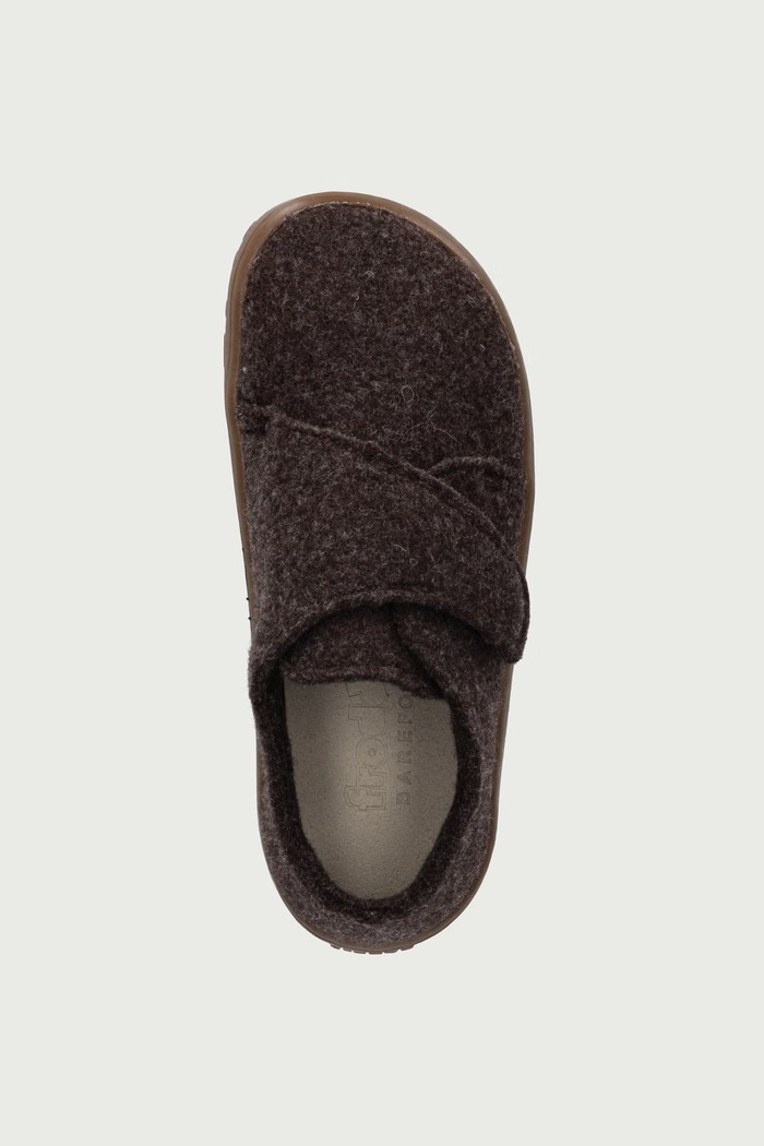 Papuče za djecu BAREFOOT WOOLY Froddo G1700420.31.35 smeđa