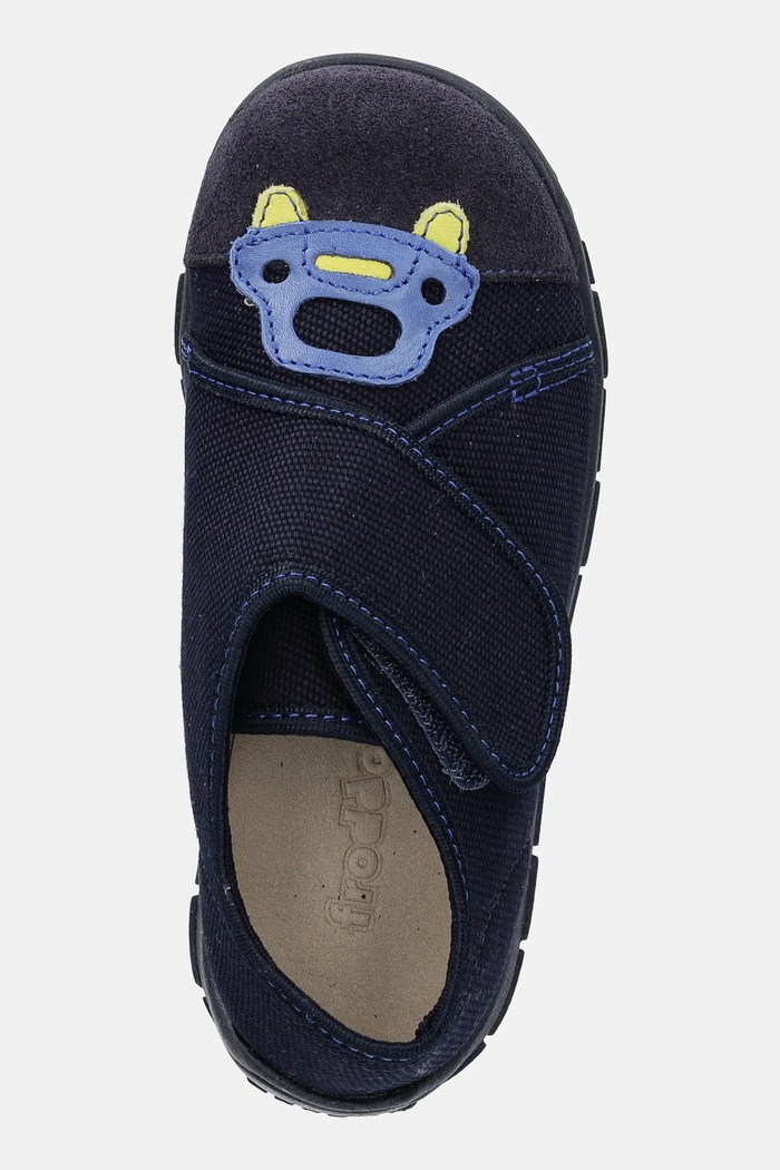Παιδικές παντόφλες Froddo CLASSIC SLIPPERS σκούρο μπλε G1700426.25.30