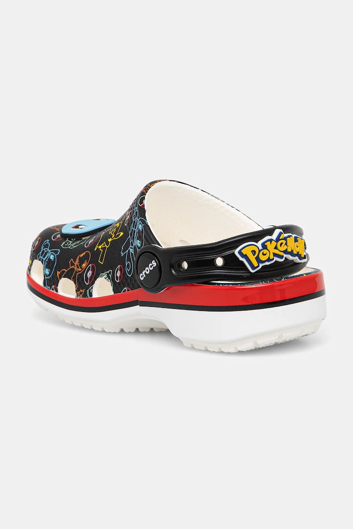 Crocs gyerek papucs CROCS CLASSIC POKEMON PRINT CLOG fekete 211345.CROCS.CLASSIC.PO