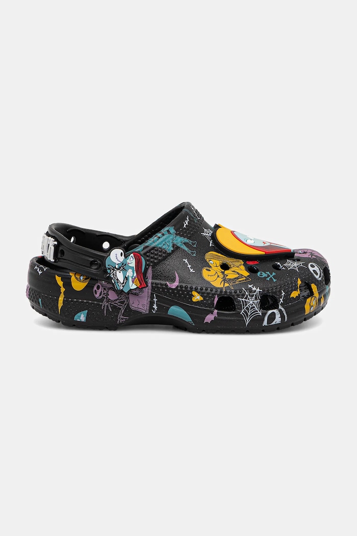 Мальчик Детские шлепанцы Crocs CROCS CLASSIC NIGHTMARE MULTI CLOG 211420.CROCS.CLASSIC.NI чёрный