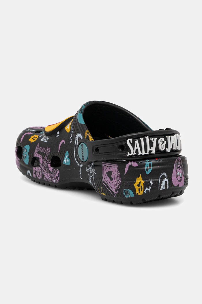 Детские шлепанцы Crocs CROCS CLASSIC NIGHTMARE MULTI CLOG чёрный 211420.CROCS.CLASSIC.NI