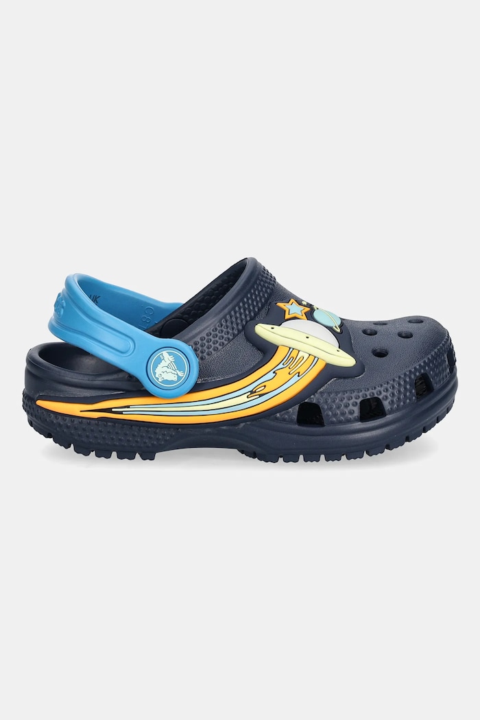 Crocs Dječje natikače Crocs CROCS CLASSIC UFO LIGHTS CLOG 211623.CROCS.CLASSIC.UF mornarsko plava AW25