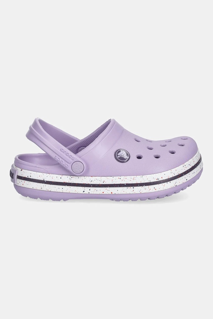 Παιδικές παντόφλες Crocs CROCS CROCBAND SPECKLED BAND CLOG 211645.CROCS.CROCBAND.S μωβ AW25