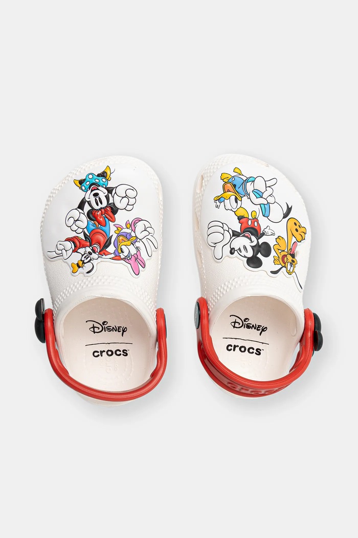 Crocs Șlapi copii CROCS CLASSIC MICKEY & FRIENDS CLOG 211485.CROCS.CLASSIC.MI alb AW25