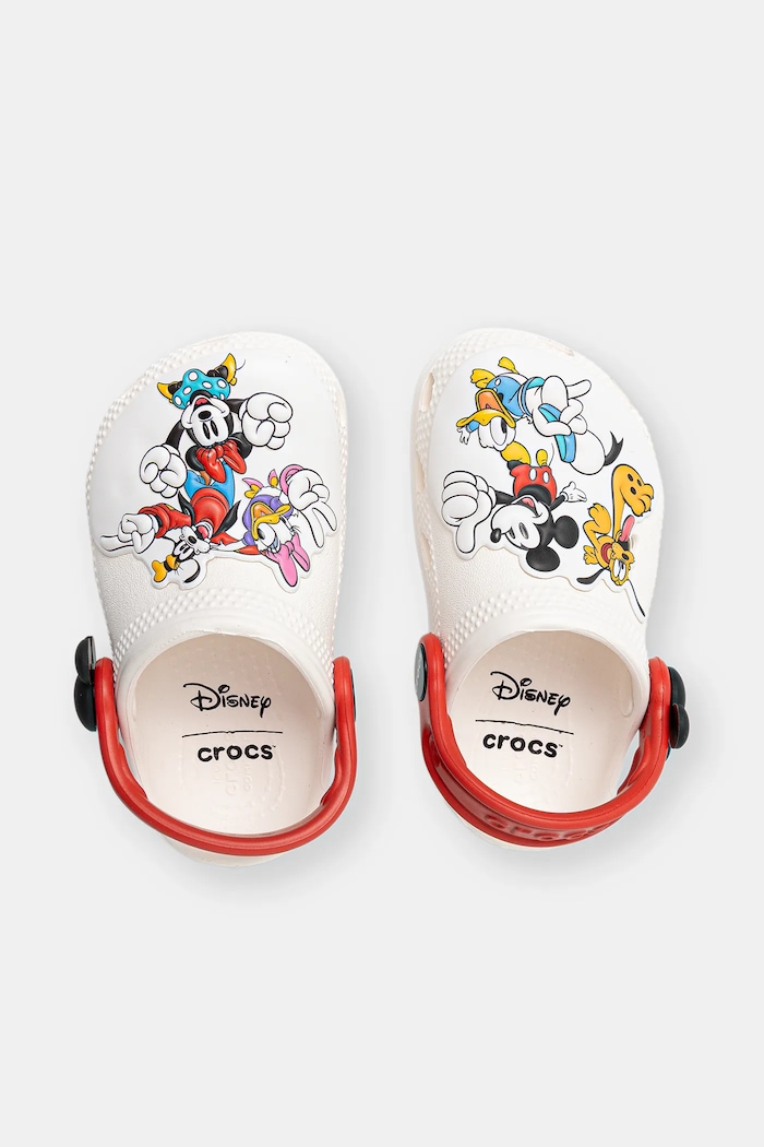 Crocs Șlapi copii CROCS CLASSIC MICKEY & FRIENDS CLOG 211485.CROCS.CLASSIC.MI alb AW25