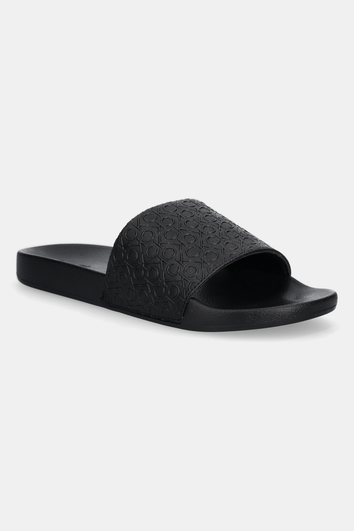 Natikači Calvin Klein POOL SLIDE MONO Prijazno od planeta črna HM0HM01968