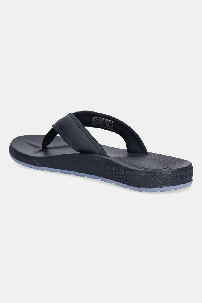 Obutev Japonke Tommy Hilfiger MOLDED COMFORT TH BEACH SANDAL FM0FM05508 mornarsko modra