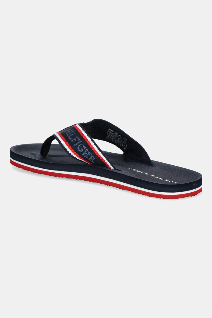 Boty Žabky Tommy Hilfiger COMFORT TH BEACH SANDAL FM0FM05510 námořnická modř