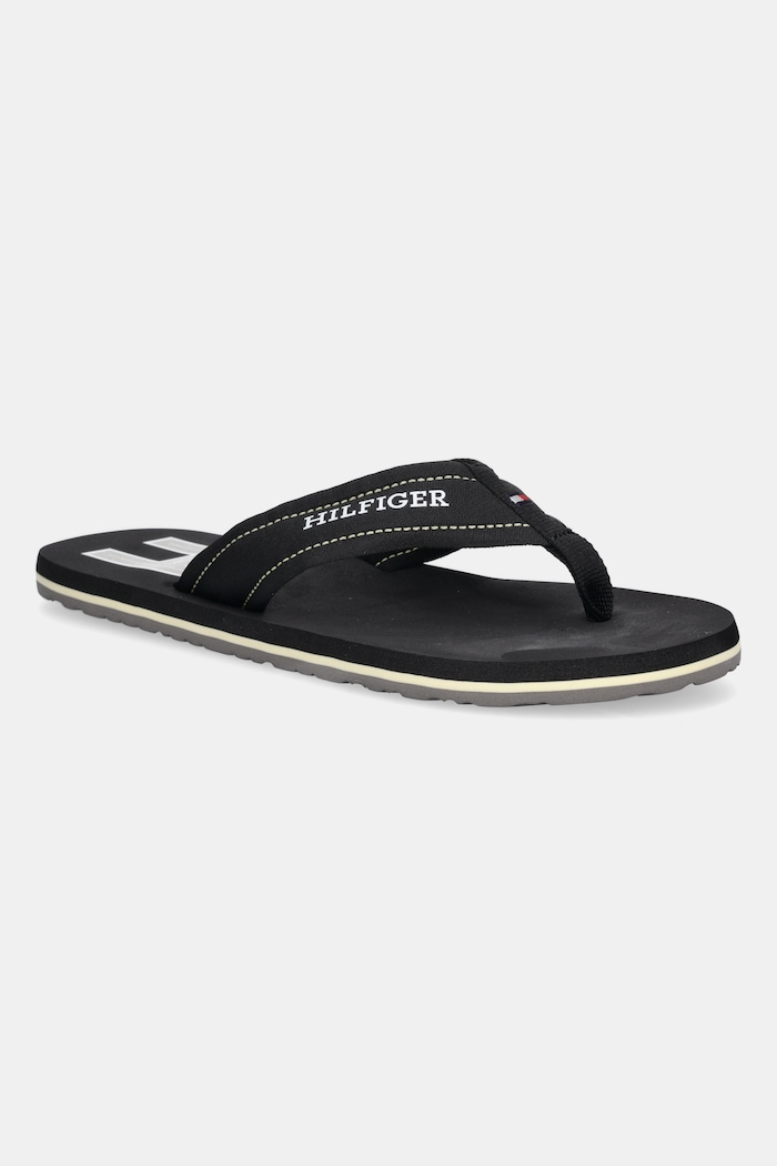 Japanke Tommy Hilfiger TH H PADDED BEACH SANDAL crna FM0FM05536