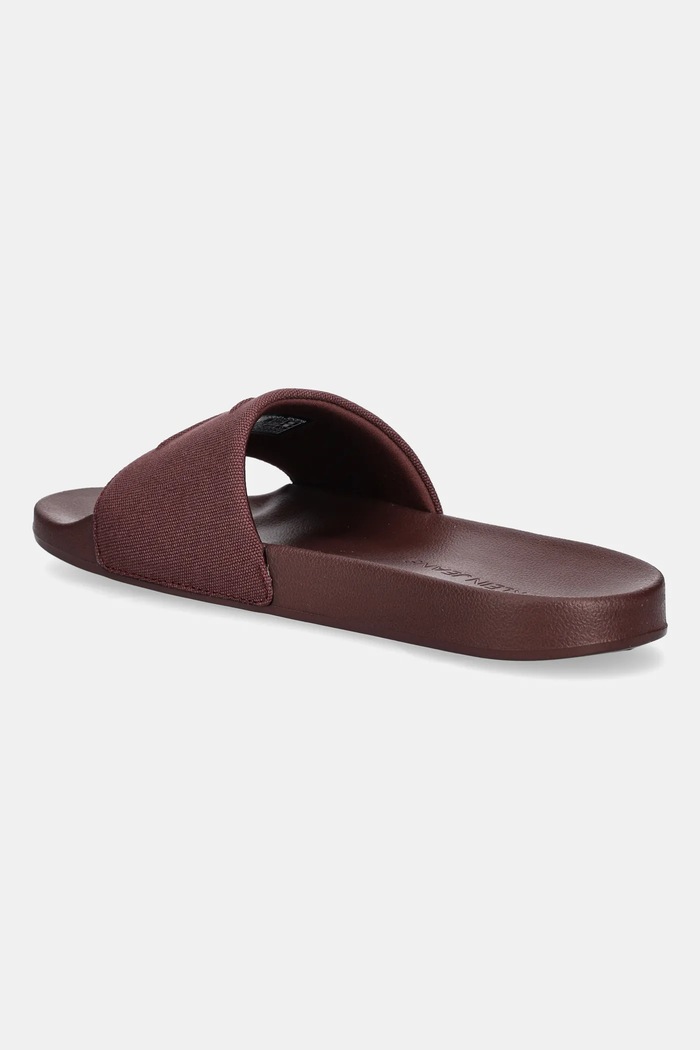 Obuwie Calvin Klein Jeans klapki SLIDE HF MONO CV YM0YM01282 bordowy