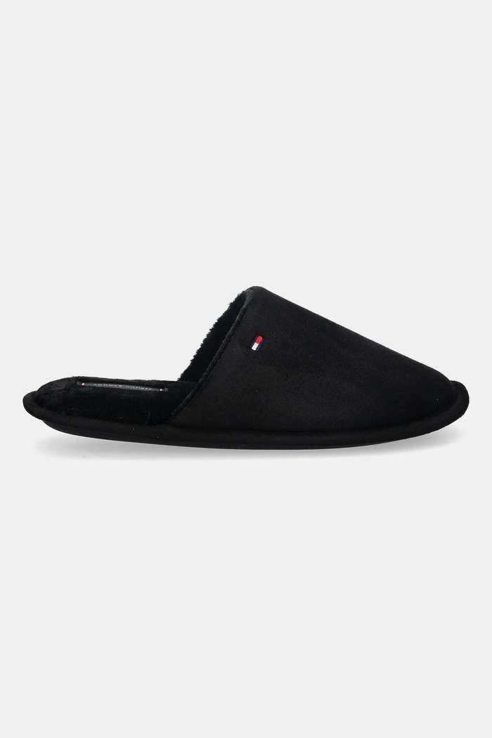 Kućne papuče Tommy Hilfiger CORE FLAG HOUSE SHOE FM0FM05565 crna AW25