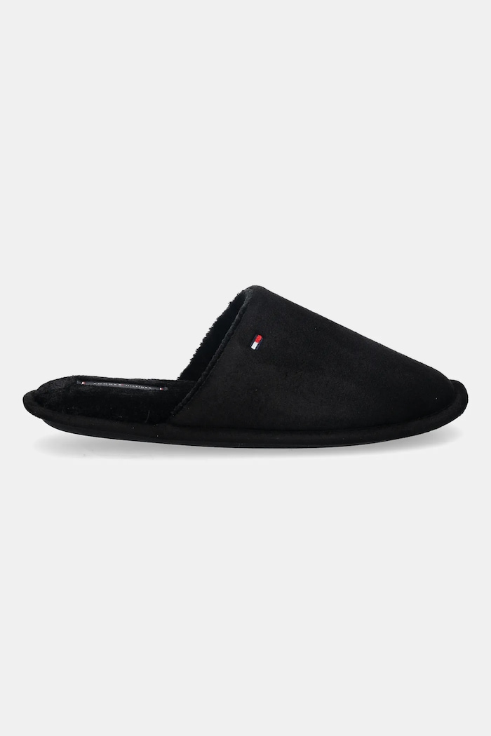 Kućne papuče Tommy Hilfiger CORE FLAG HOUSE SHOE FM0FM05565 crna AW25