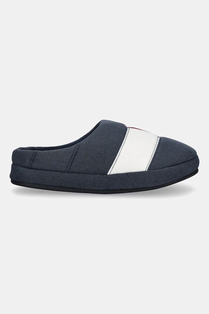 Papuče Tommy Hilfiger FLAG HOUSE SHOE FM0FM05613 tmavomodrá AW25