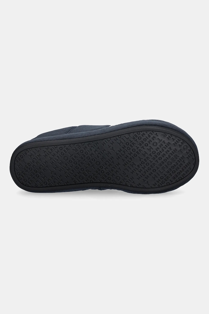 Papuče Tommy Hilfiger FLAG HOUSE SHOE FM0FM05613 tmavomodrá