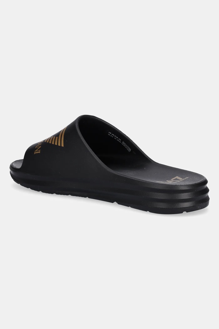 Încălțăminte EA7 Emporio Armani papuci AF18618.7X000356 negru