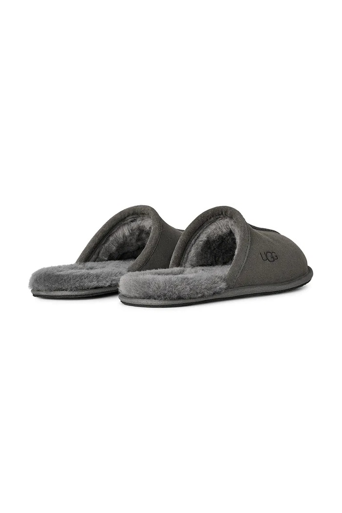 Încălțăminte UGG Papuci din piele întoarsă Scuff 1101111.MLF gri