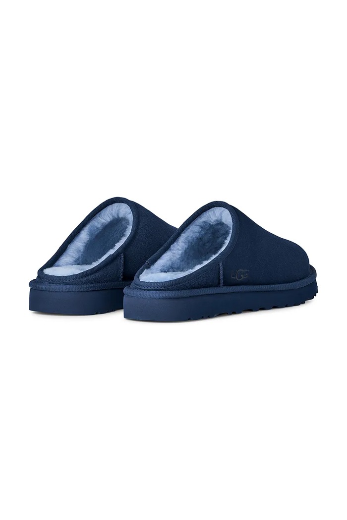 Scarpe UGG Pantofole in camoscio Classic Slip-On 1129290.DEOC blu navy