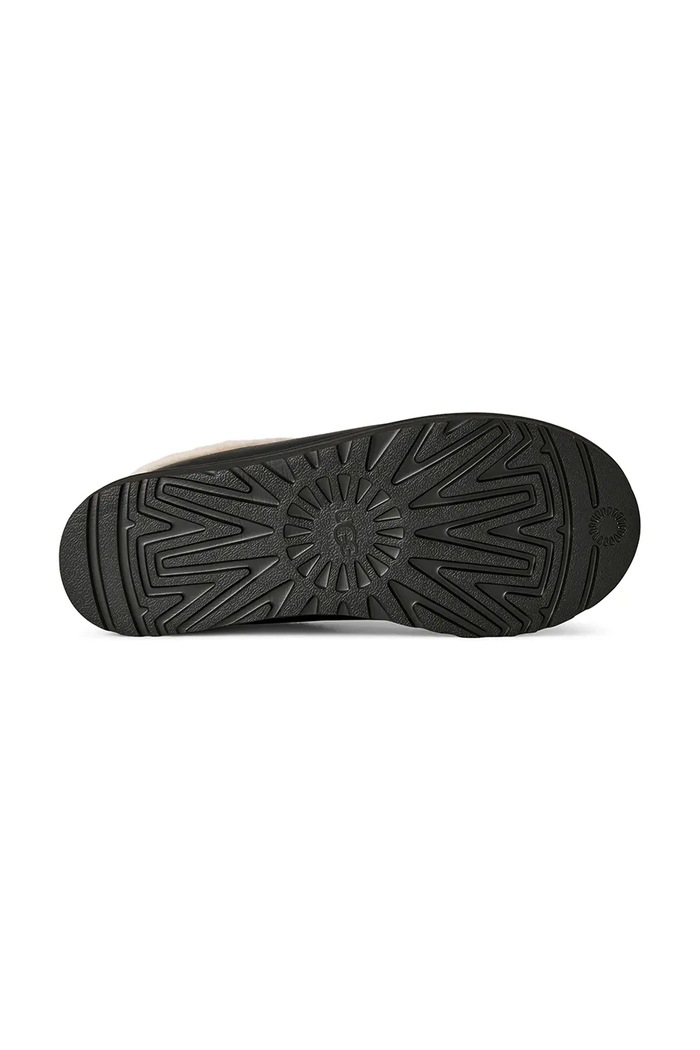 UGG papuci din piele Tasman Noir 1171303.BLK